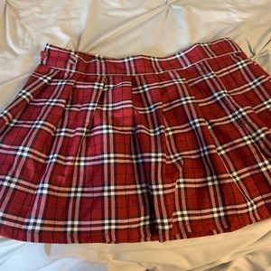 Plaid skirt